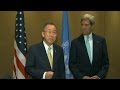 U.S., U.N. announce 72-hour cease-fire