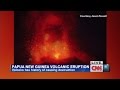 Fiery volcano erupts in Papua New Guinea