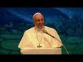 Pope Francis speaks English