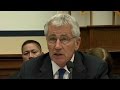 June: Hagel gets fiery defending swap