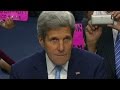 Kerry gets heckled by protester