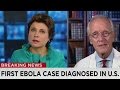 First Ebola case diagnosed in U.S.
