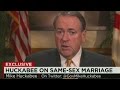 Huckabee compares gay marriage to drinking, swearing