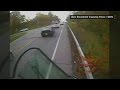 bus driver plows through traffic