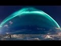 Aurora lights the night sky
