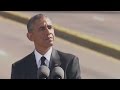 Obama: History &#039;met on this bridge&#039;