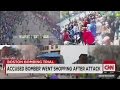 Prosecutors show new video of Boston bombing.