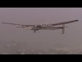 Solar-powered global flight takes off