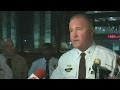 Two police officers shot at Ferguson protest