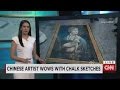 Check out the Mona Lisa... in chalk!