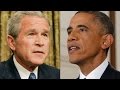 President Bush vs. President Obama