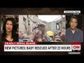 Man, baby rescued from rubble in Nepal