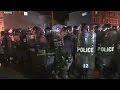 Police try to maintain a strong presence in Baltimore