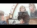 Tsarnaev cries in court as relative testifies